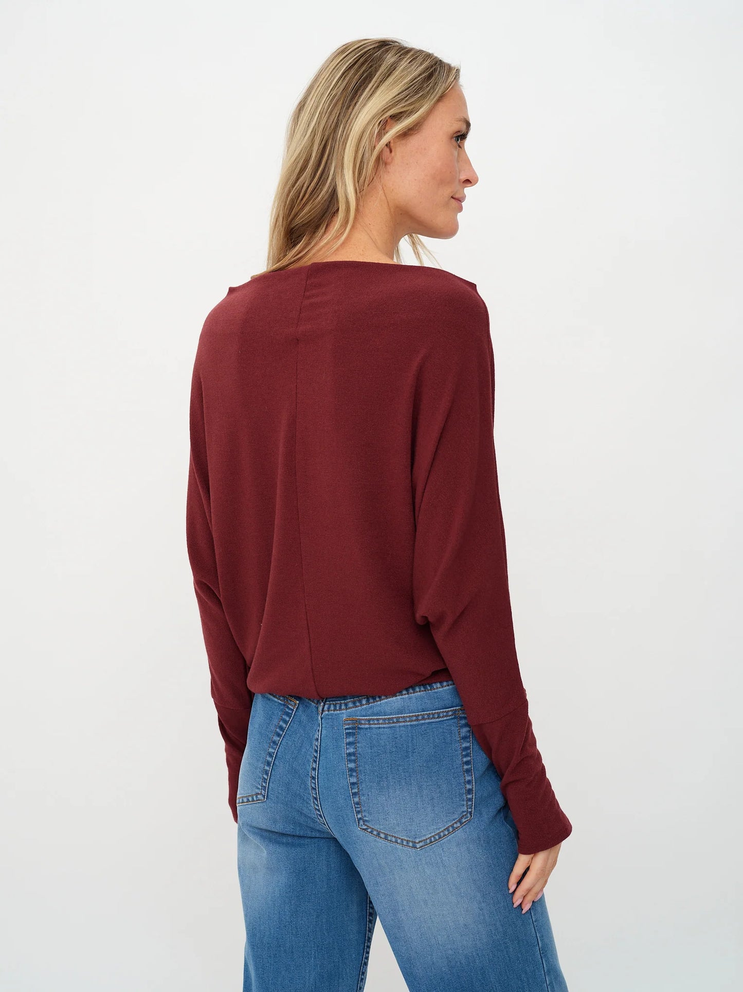 Top--"Anywhere", LONG Sleeved, Many Colors (Six Fifty)