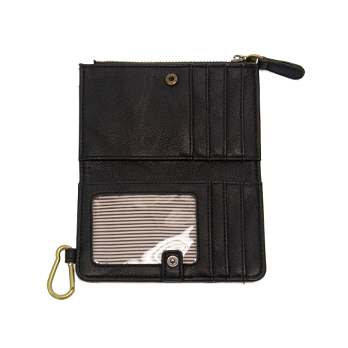 Wallet/Billfold--"Bobbie", Vegan Leather, Many Colors (Joy Susan)