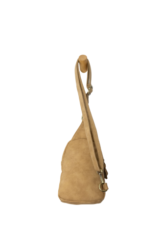 Crossbody--"Skylar", SUEDED Vegan Leather, 3 Colors (Joy Susan)