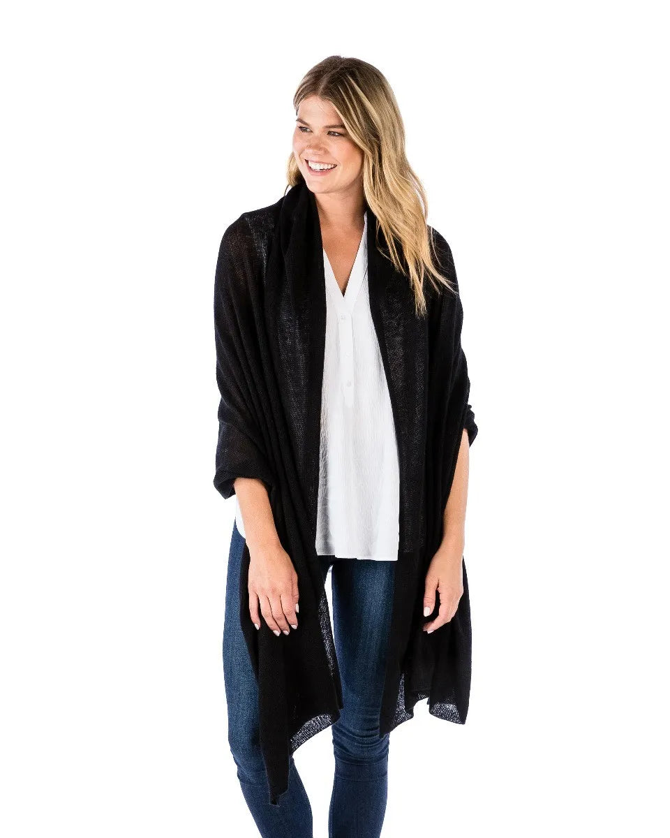Wrap--Travel, MINI, Cashmere, 12 Colors (Alashan)