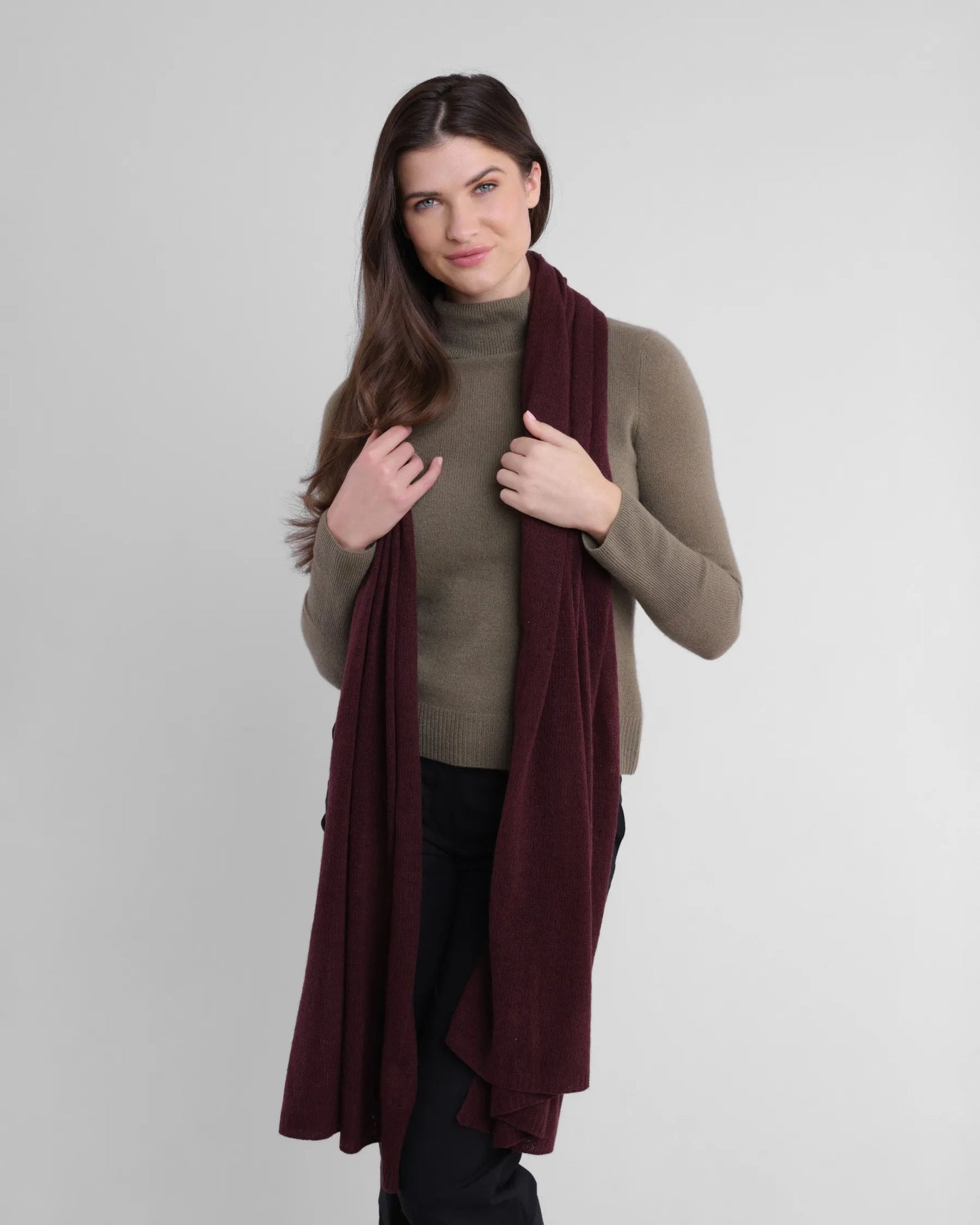 Wrap--Travel, MINI, Cashmere, 12 Colors (Alashan)